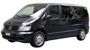 Siofok Taxi - Minibus: Mercedes Vito für max. 8 Fahrgäste